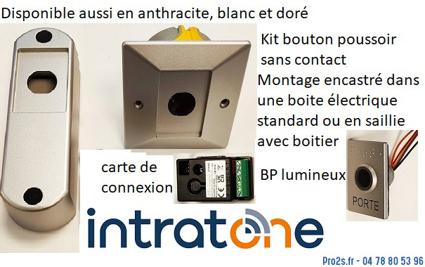 telecommande intratone ub-one pack face